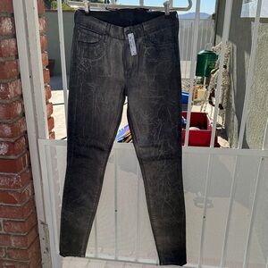 Koral Black Denim Pants